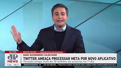 Bruno Meyer: Twitter ameaça processar Meta por novo aplicativo Threads