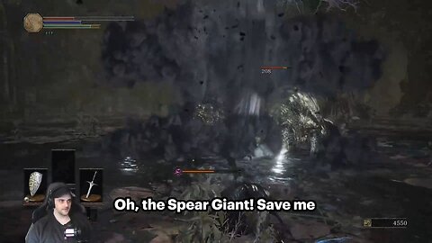 Giant Spear Frend? SAVE ME!