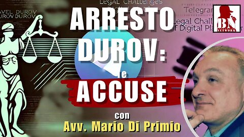 ARRESTO di DUROV e le ACCUSE |Dritti e Diritto