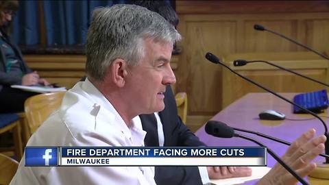 Milwaukee Fire Chief proposes new cuts for 2019