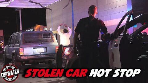 Stolen Car Hot Stop at Car Wash | Copwatch