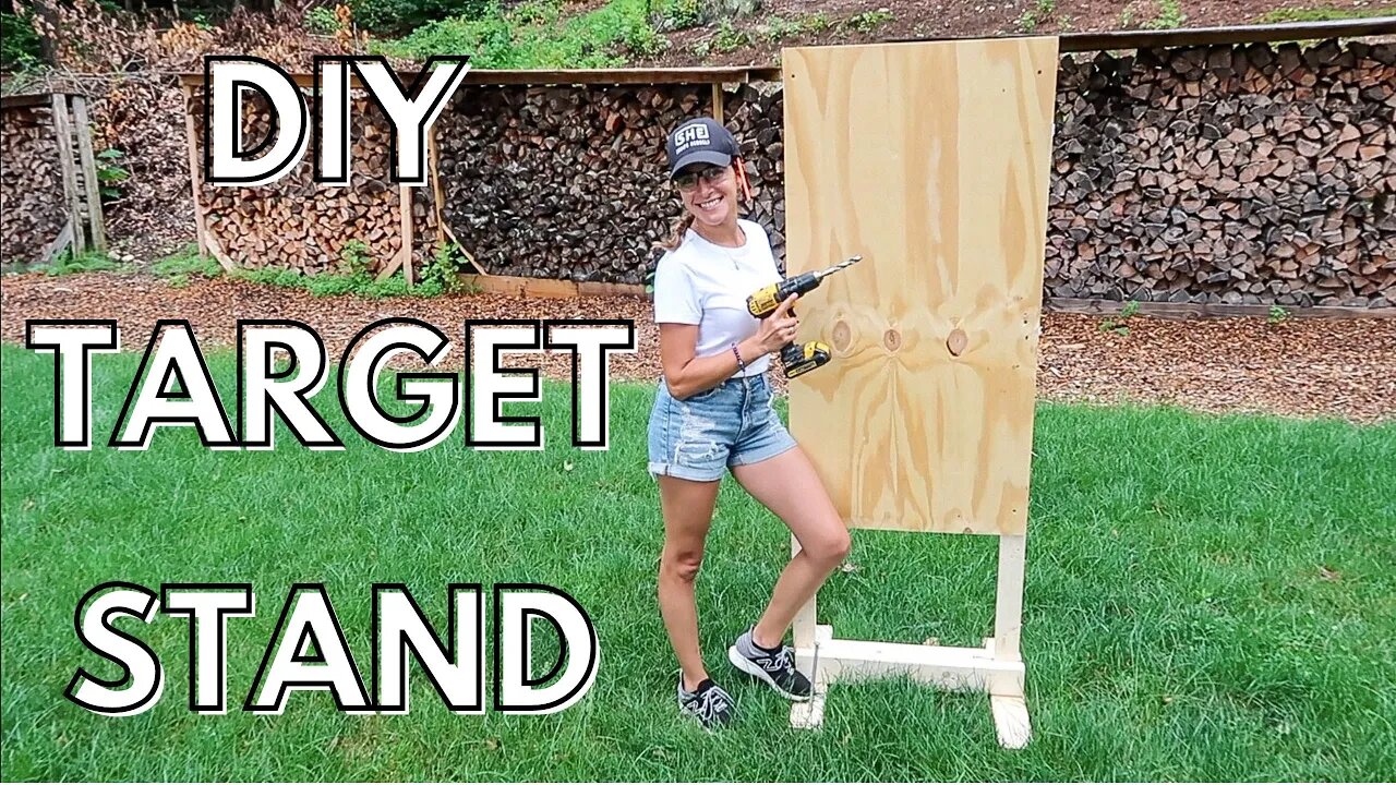 MAKE YOUR OWN TARGET STAND | Easy way to make your own stands for the