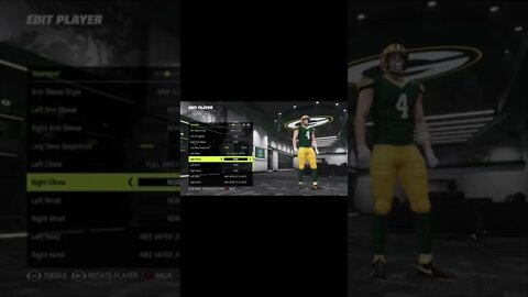 How To Create Brett Favre Franchise Roster Madden 23 #shorts