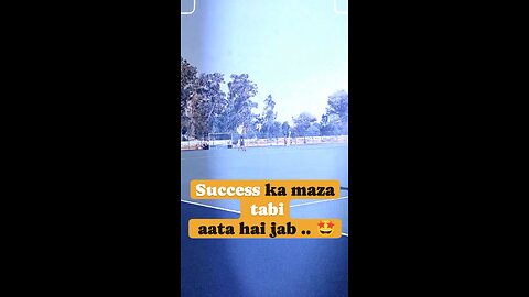 success ka maza tab hi aata hai, jab kisi konapp par bhrosa hi na ho ✌