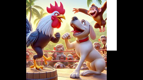 Who’s the Boss? Watch This Dog and Rooster Compete for Dominance in a Hilarious Showdown and more