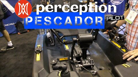 NEW Perception Pescador Pilot 120 Pedal Drive Kayak