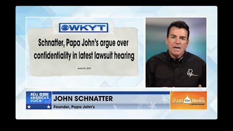 John Schnatter on Biden's economy and his lawsuit vs Papa John's