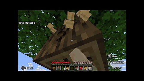 Punching Trees To Build a Cabin