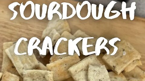 Sourdough Crackers Part 2 Follow for Part 3!