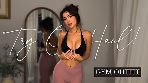 Try on Haul Gym Outfit!