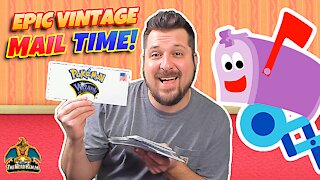 Epic Vintage Mail Time! | Wizards of the Coast Pokemon Cards