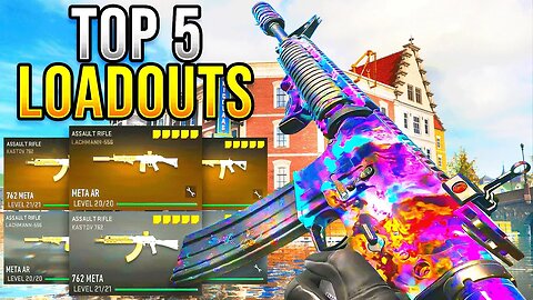 Warzone Top 5 Meta Assault Rifle Loadouts in Season 4! (Warzone Best Loadouts)