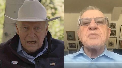 Dick Cheney goes FULL DEMOCRAT COMMUNIST SHILL! Alan Dershowitz DOES NOT!