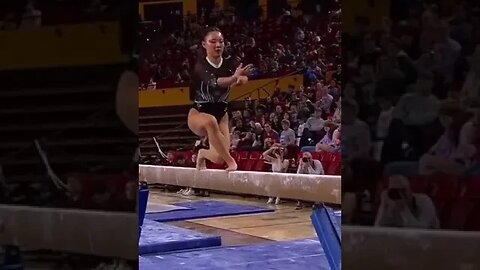 Kara Eaker 9.975 on Beam - Utah at ASU 2/20/23 #shorts