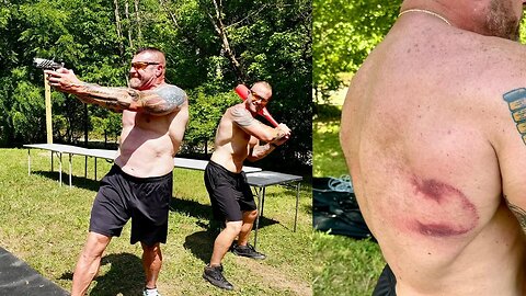 Wilson Combat Accuracy Challenge!!! (Giant Wiffleball Bat Edition)