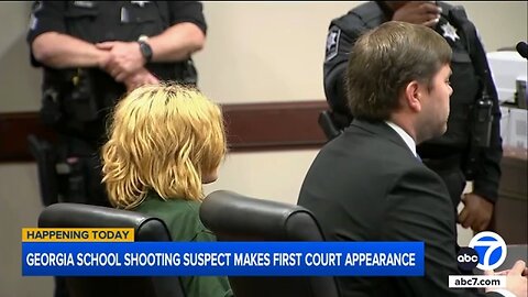 Georgia school shooting suspect Colt Gray makes 1st court appearance