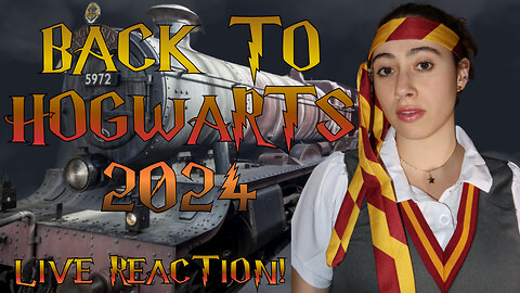 Back To Hogwarts | September 1st 2024 Harry Potter Showcase Live Reaction