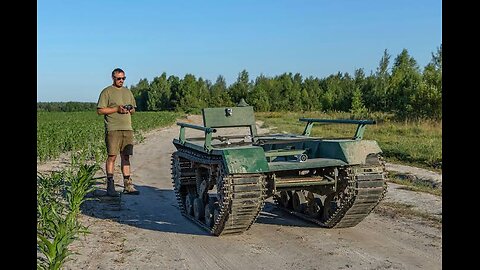 Ukrainians are racing to build unmanned war machines to counter Russian manpower