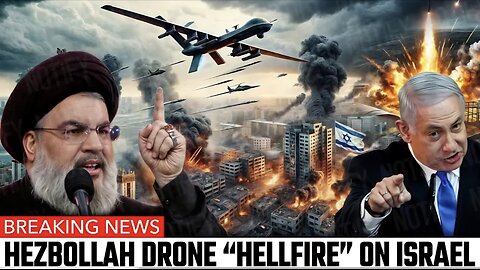 Netanyahu in PANIC! HezboIIah Drone Destroys Israeli F-16 and Iron Dome in Massive Attack on Israel