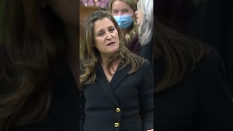 Freeland Tries To Make Canada Sound Good #shorts