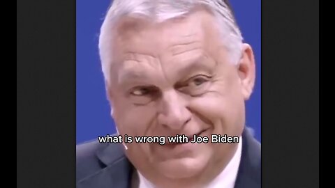 Hungarian PM Viktor Orbán on Biden and the Demonrats - HaloRock