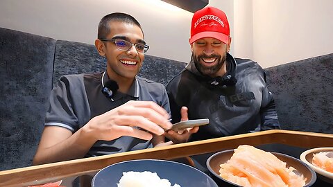 N3on & Bradley Martyn MUKBANG in Japan!