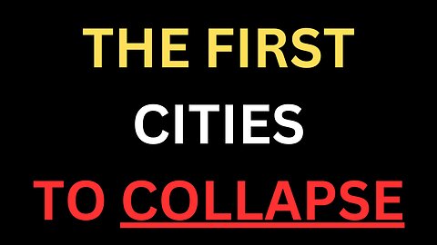 THE First Cities to COLLAPSE In America