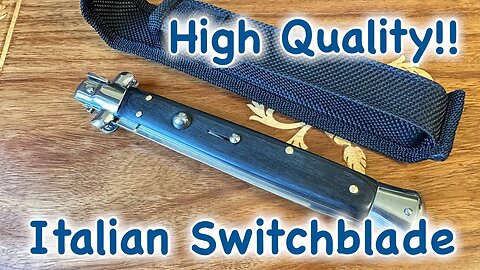 Italian Switchblade Stiletto Knives in 4k UHD