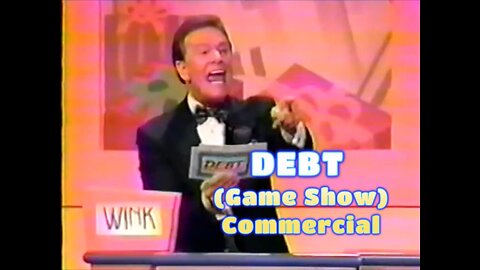 Wink Martindale | DEBT Game Show Commercial (1996)