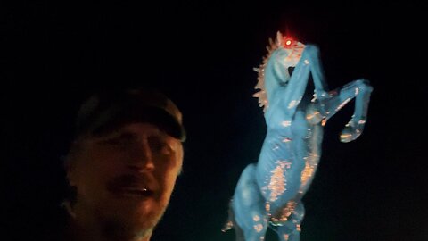 BLUCIFER AT DENVER DIA AIRPORT IS SCARY AS HELL