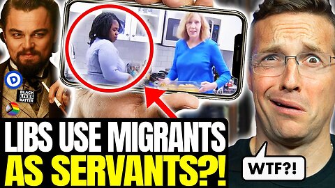 White Libs Turn Illegals Into In-Home SERVANTS: 'My Own Personal Chef!' | Internet OUTRAGED 🤬