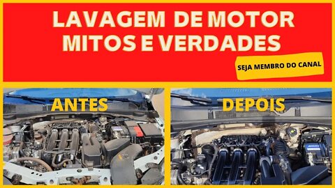 LAVAR O MOTOR com ÁGUA ou SEM!!