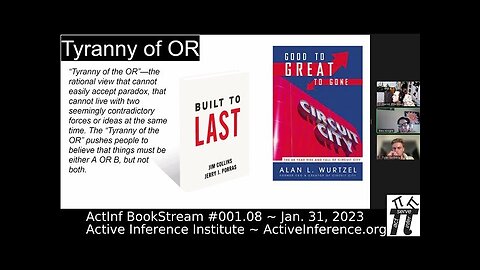 Active Inference BookStream #001.08 ~ "Governing Continuous Transformation"