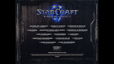 StarCraft II - Wings of Liberty Soundtrack.