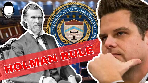 Gaetz to DEFUND the ATF through Holman Rule