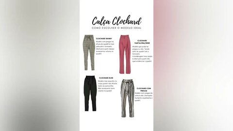 Calça Clochard : Qual a ideal ?