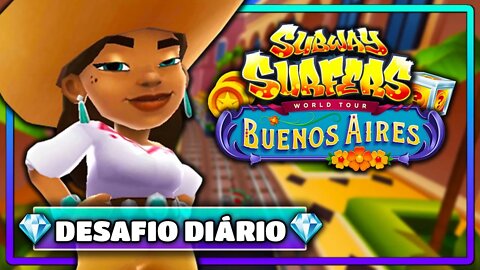 Subway Surfers Buenos Aires 2020 | Desafio Diário com a Alba Cowboy