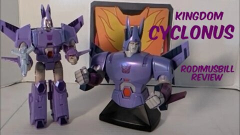 Transformers Kingdom Voyager CYCLONUS War For Cybertron Review by Rodimusbill (Wave 1)