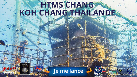 HTMS CHANG, une superbe épave de 100 mètres de long avec une faune extraordinaire