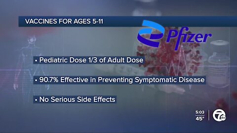 CDC advisers recommend giving the COVID-19 vaccine to kids ages 5 to 11