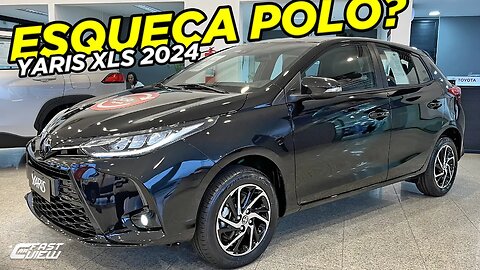 NOVO TOYOTA YARIS XLS 2024 COM TETO SOLAR E MOTOR ASPIRADO +CARO QUE HB20, POLO E 208 É BOA OPÇÃO?