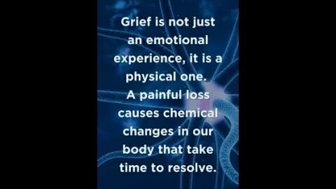 Grief is not just an emotional experience, it is a physical one