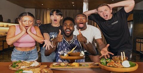 JASON DERULO's take on Indonesian food