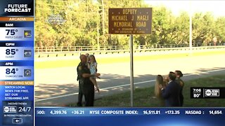 Road where Pinellas deputy Michael Magli was killed is renamed after him