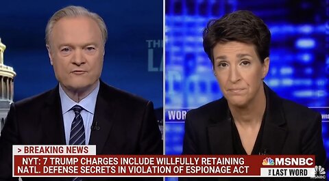 Maddow Accidentally Proves Trump Right About A Political Persecution