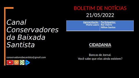 Boletim de Noticias - 2022.05.21