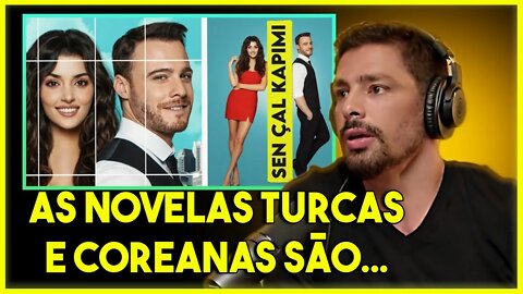 Cauã Reymond Fala das Novelas Brasileiras e Estrangeiras #cauareymond #tvglobo #novela