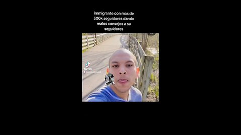 immigrant with 500k followers on tiktok giving bad advice to other immigrant followers