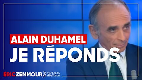 Eric Zemmour face à Alain Duhamel