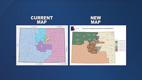 Latest Colorado congressional redistricting map released